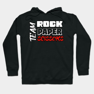 Team Scissors - Rock Paper Scissors - Gamer Quote Hoodie